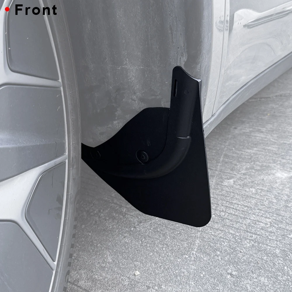 Radabdeckungen Schmutzfänger für Tesla Model Y L YL 2026 LWB Langer Radstand Exterieur-Upgrade Schutz-Spritzschutz-Set 4-teilig – Detail 13
