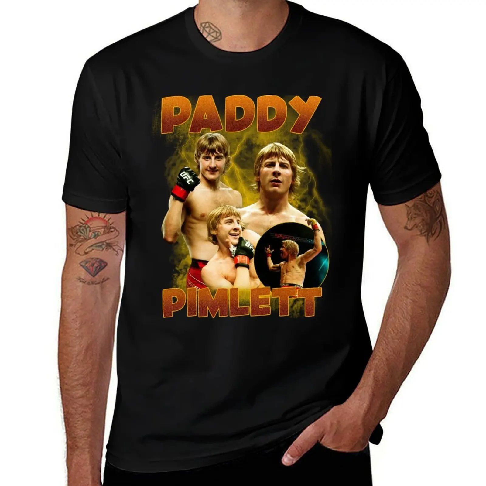 Футболка Limited Paddy Pimblett больших размеров, быстросохнущая спортивная футболка