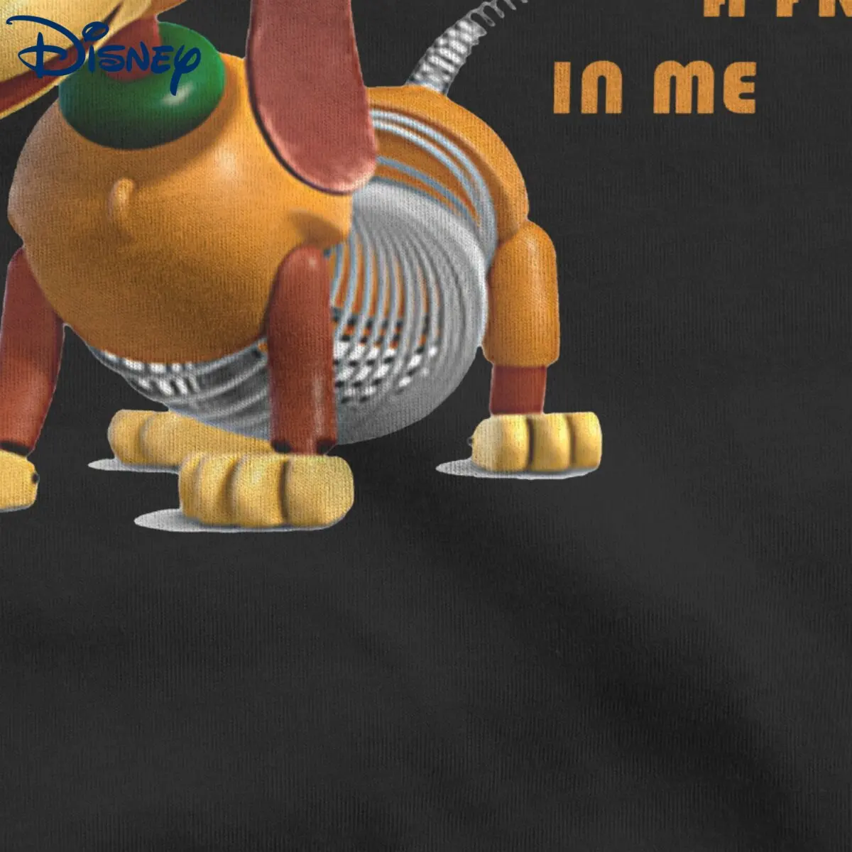  Tee Shirt You've Got A Friend In Me Slinky Dog Toy Story Men's T Shirts Round Neck T-Shirts Pure Cotton Plus Size Clothes