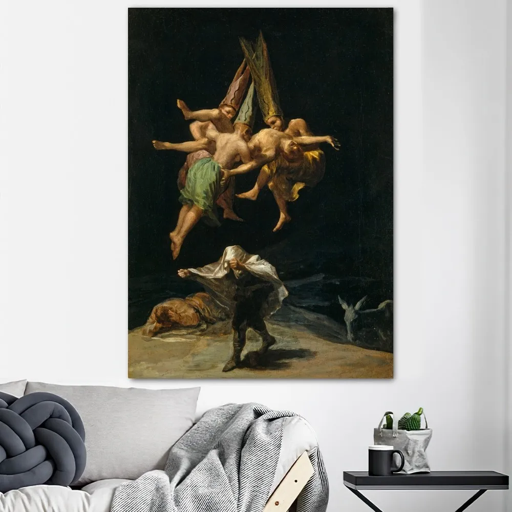 Francisco Goya Famous Painting Poster Prints Wall Decals Sticker Pictures Living Room Home Decoration