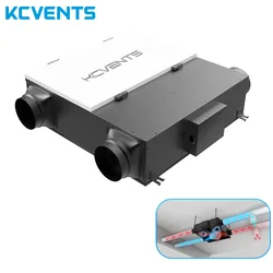 KCvents Heat Recovery Ventilation Fresh Air System House Recuperator For Ventilation Large Air Volume Low Noise Energy-saving