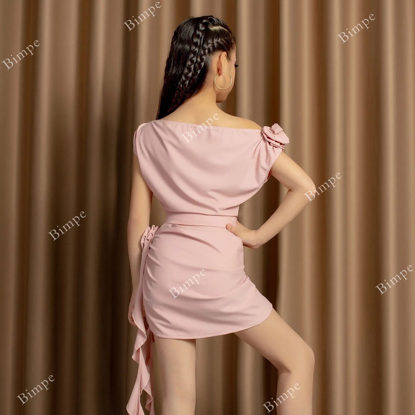 

Летнее платье для девочек для латиноамериканских танцев (самба, танго, ча-ча-ча, сальса), одежда для детских соревнований по бальным танцам