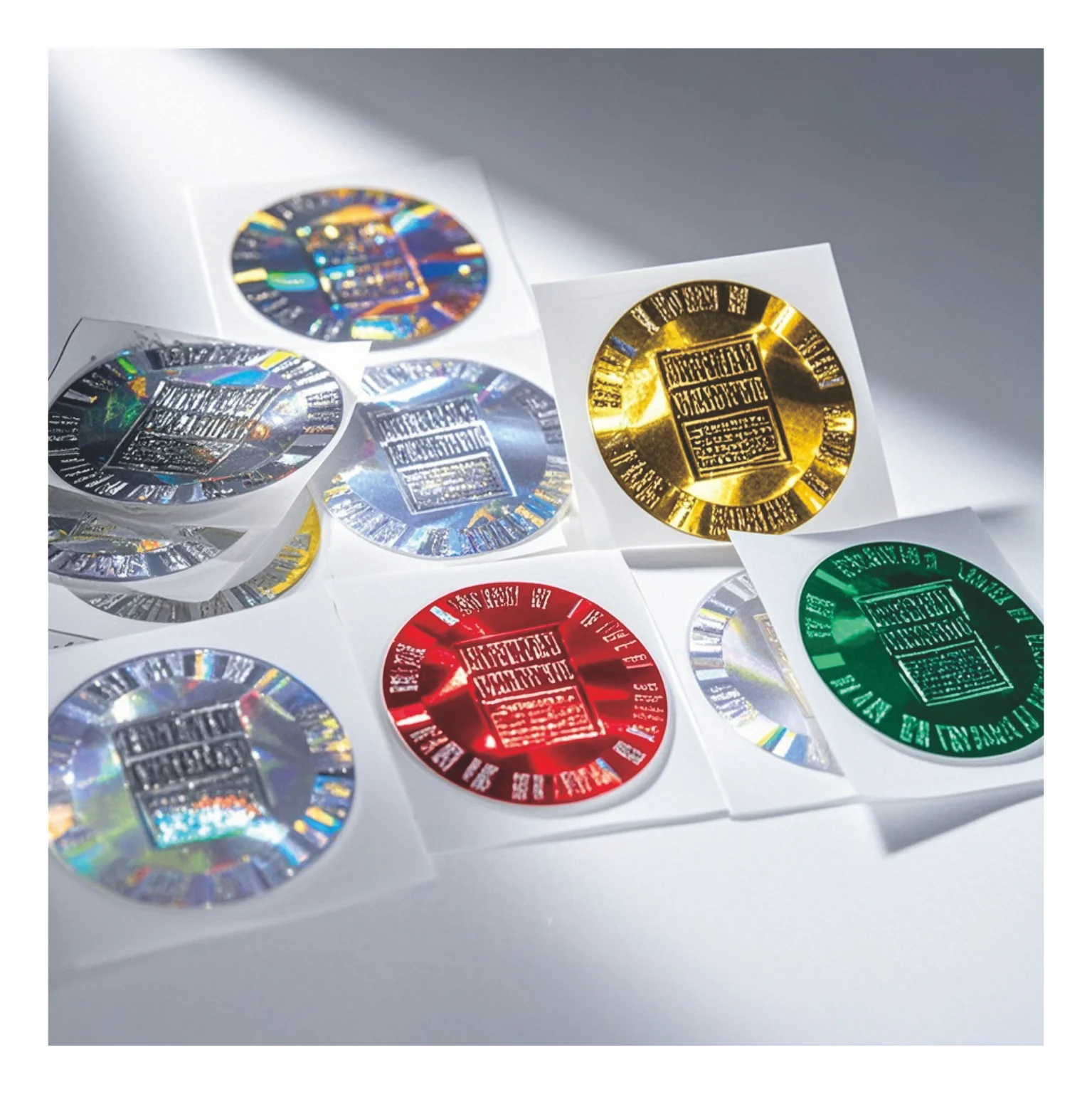 Hot Selling Security Hologram Stickers With Serial Number 4C Hologram Security Stickers With CE Certificate