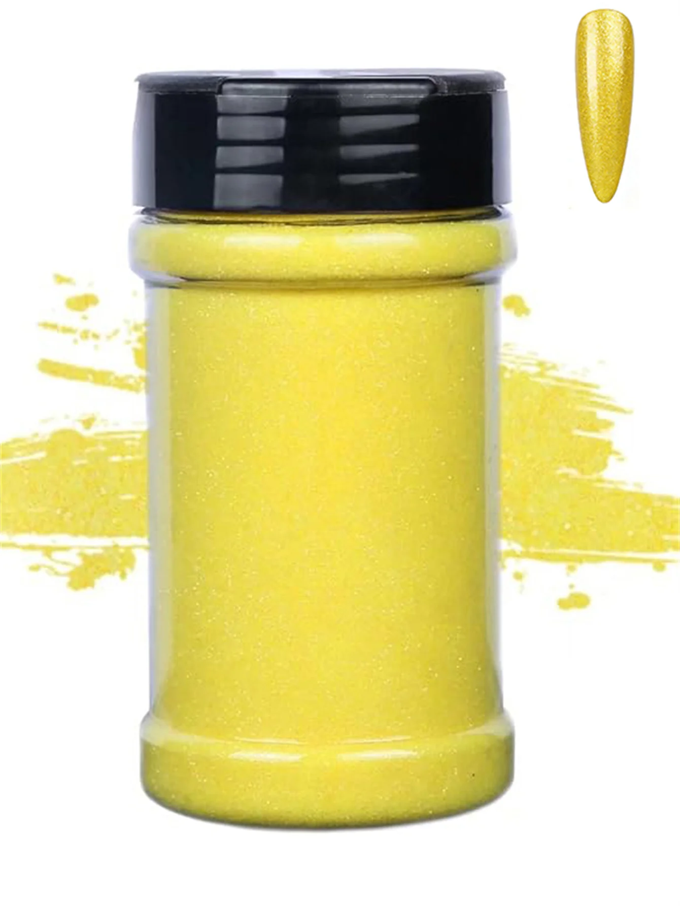 Feiner irisierender Glitzer für Bastelarbeiten | 1/128" Halloween, PET-Flocken, Bastel-Pailletten, Epoxid-Chips für Kürbisse, Epoxidharz, Nägel, Gel – Detail 12
