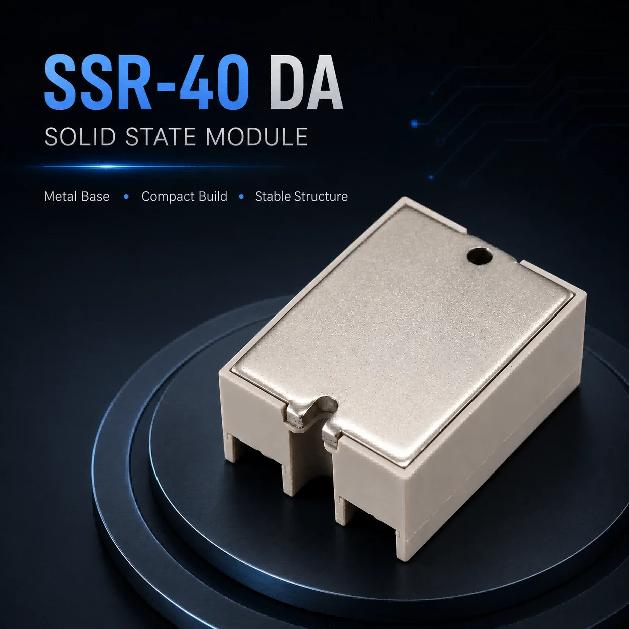 SSR-10DA 25DA 40DA 10AA 25AA 40AA Solid State Relay Module 10A 25A 40A DC AC Single Phase 24-380VAC Load Control