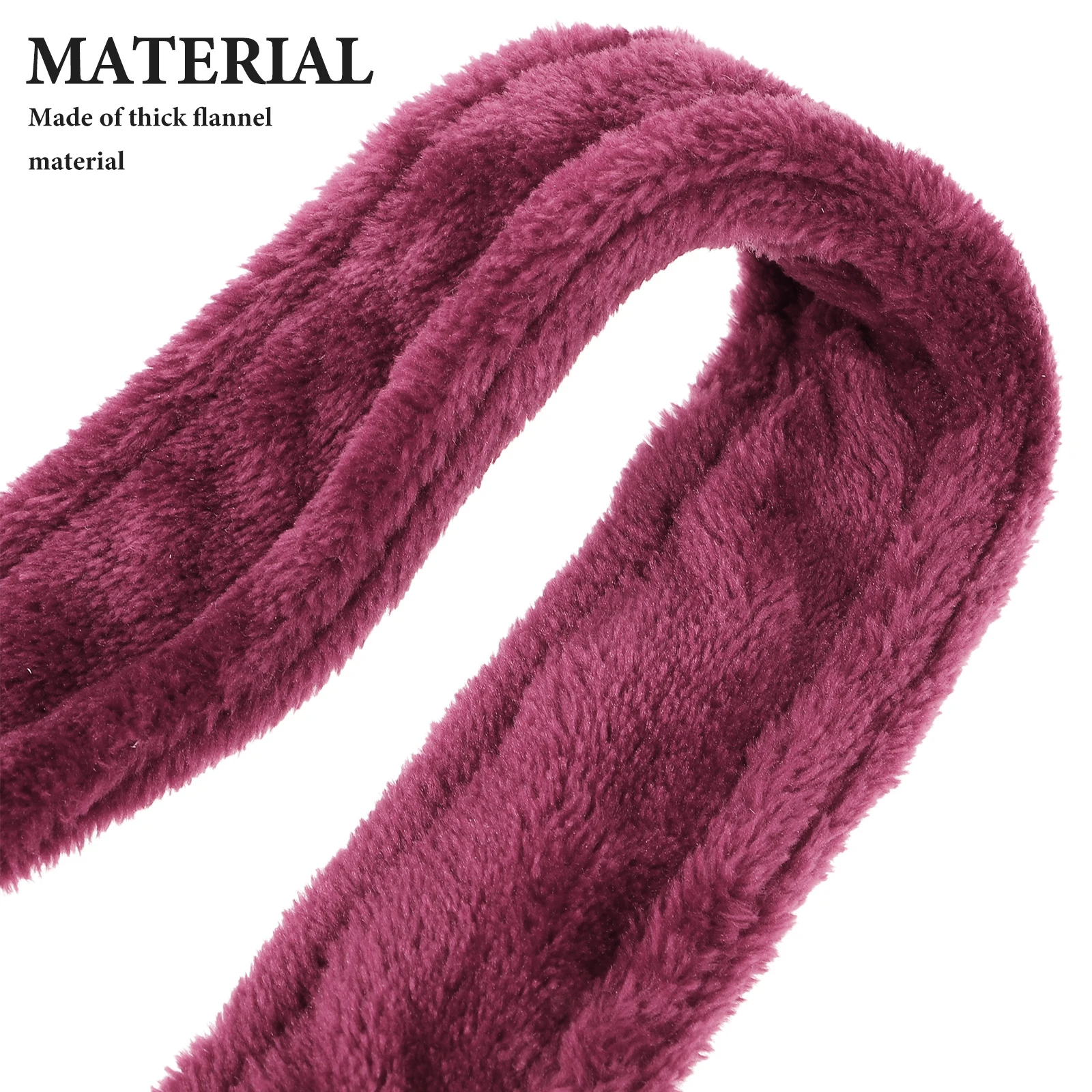 Dikke flanellen gewaadriem vervanging verstelbare badjasriem zacht comfortabel geschikt voor hotel spa badjas heupriem