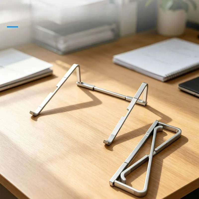 Laptop Bracket Aluminum Alloy Storage Folding Portable Heat Dissipation Desktop Base Universal Heightening Frame