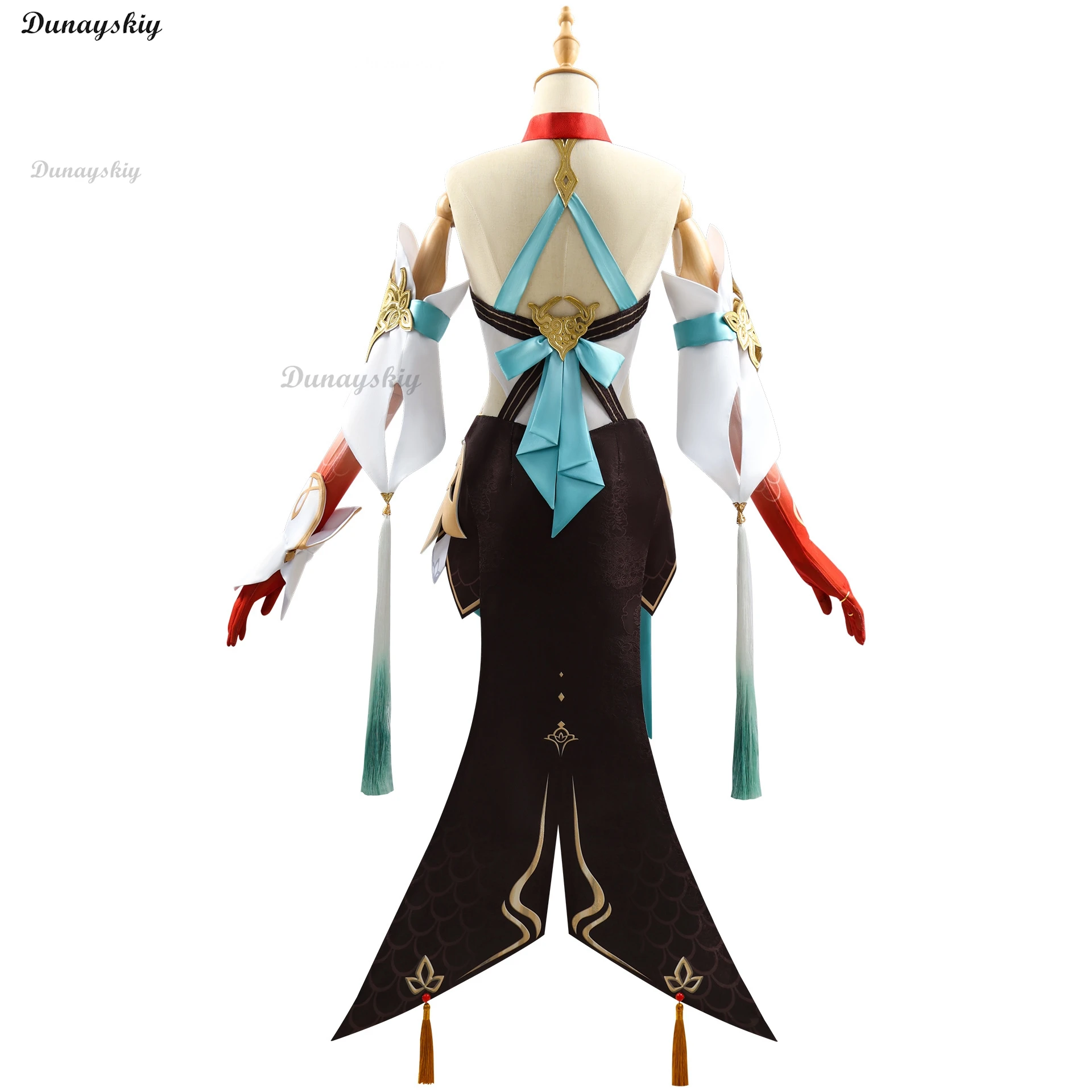 게임 혼카이: 스타 레일 링샤 코스프레, 애니메이션 여성 패션, 코스튬 역할 놀이 의류, 할로윈 카니발 복장, 풀 세트