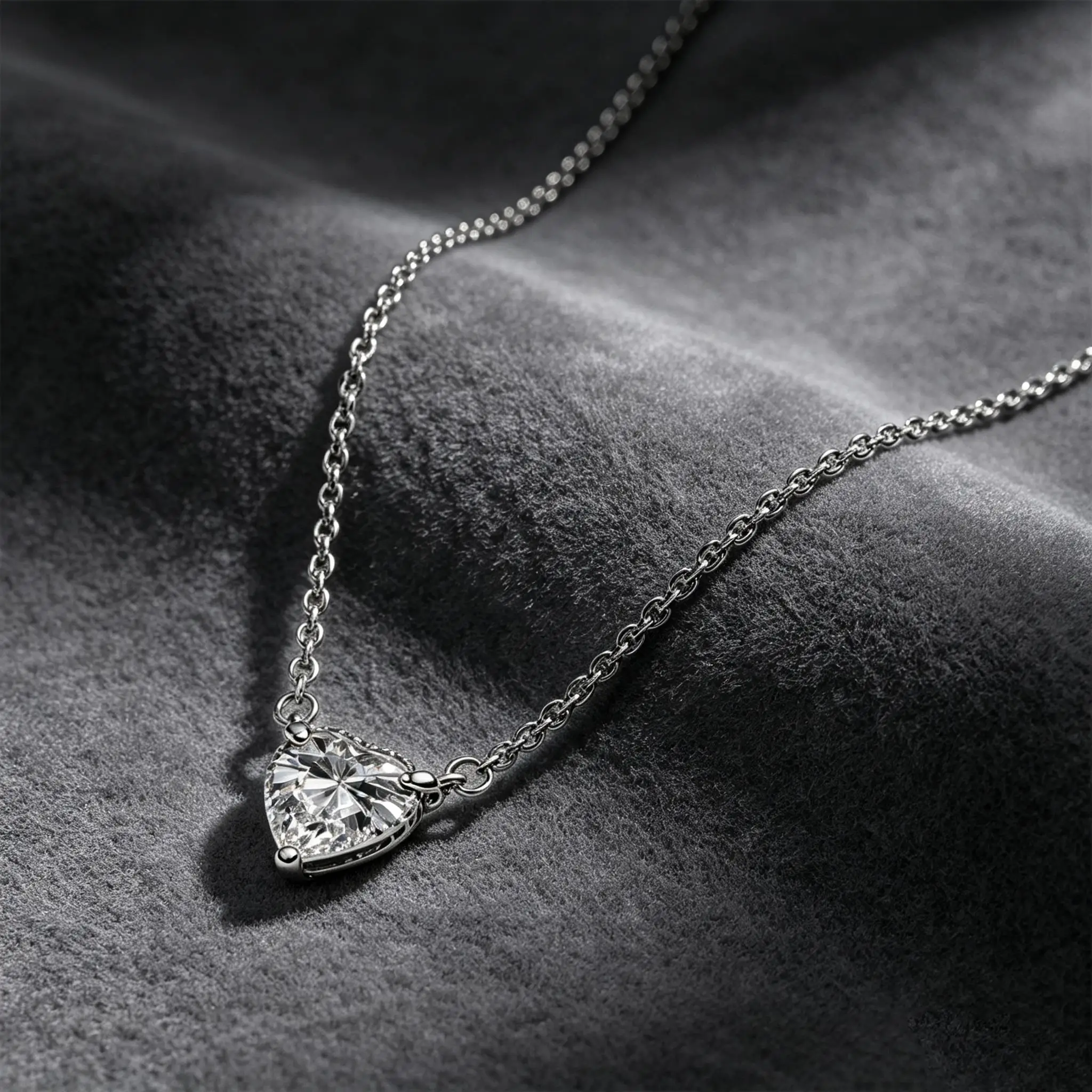 Light luxury Heart-Shaped S925 Silver Bow Lock Shaped Two Tone Collarbone Chain, Versatile Daily Valentine's Day Jewelry Gift - view 3