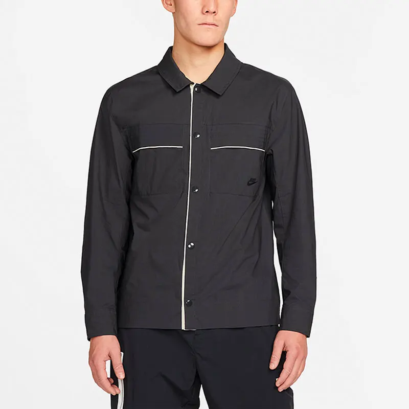 Nike genuine men's comfortable collar single breasted sports jacket jacket DM6640-045