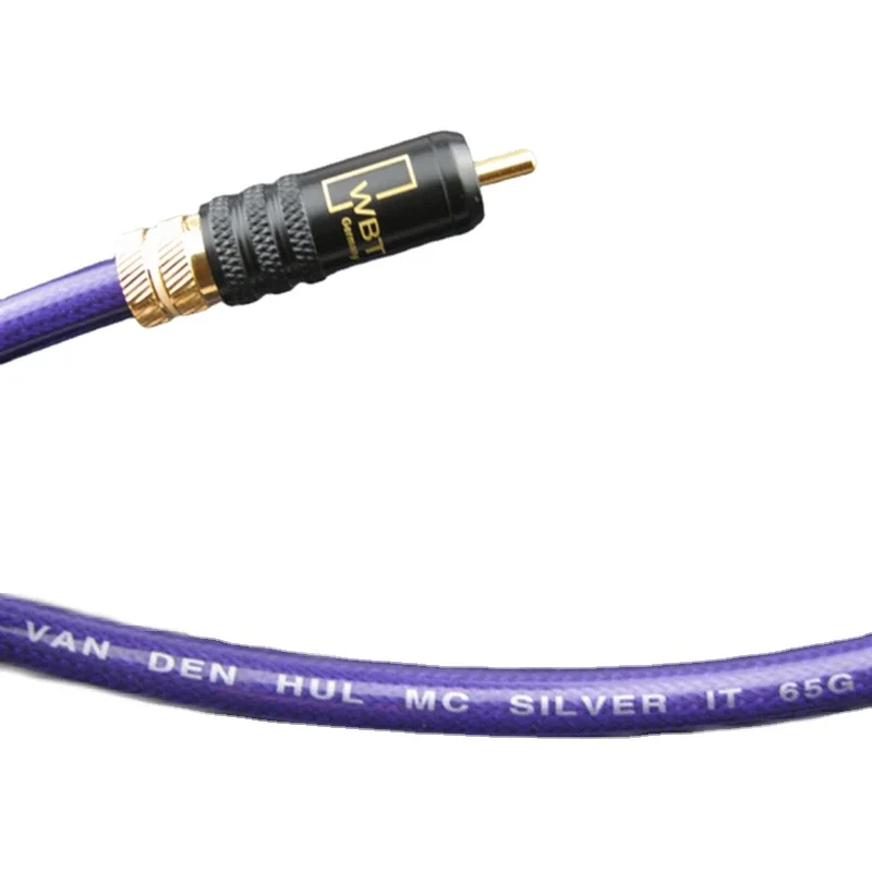 فان دن Hul IT65G مضخم صوت كابل 75ohm HiFi الصوت RCA خط محوري رقمي