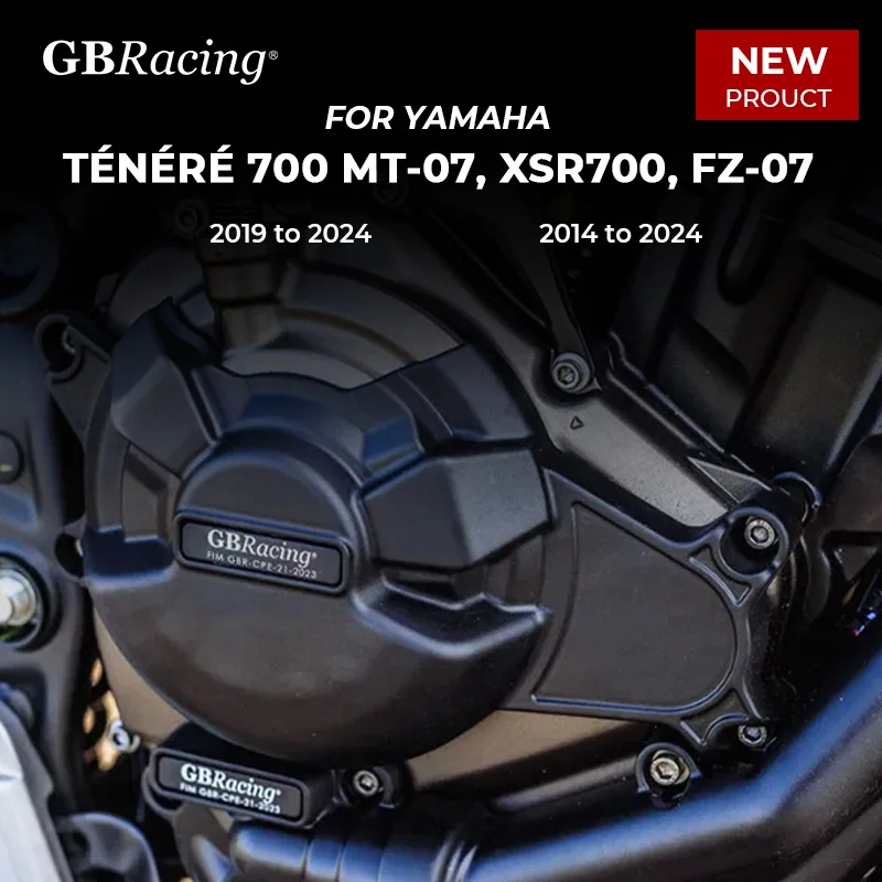 

MT07 Motorcycle Engine Protection Cover For Yamaha MT-07 Tracer 2014-2025 MOTO Engines Protections Covers Set