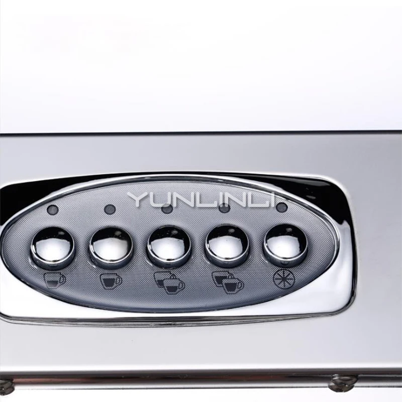 Кофемолка Итальянская полуавтоматическая кофемашина с одной головкой Роскошная коммерческая кофеварка