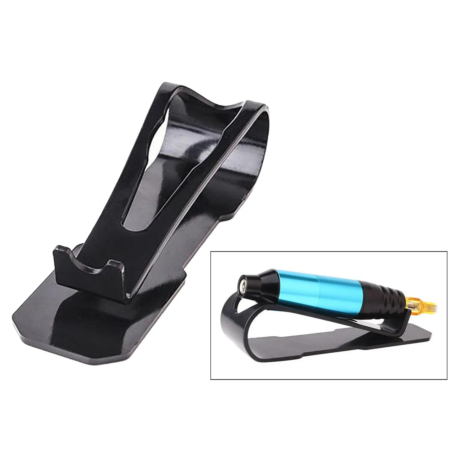 Soporte de acrílico para máquina, organizador de estante para bolígrafos de cejas y maquillaje