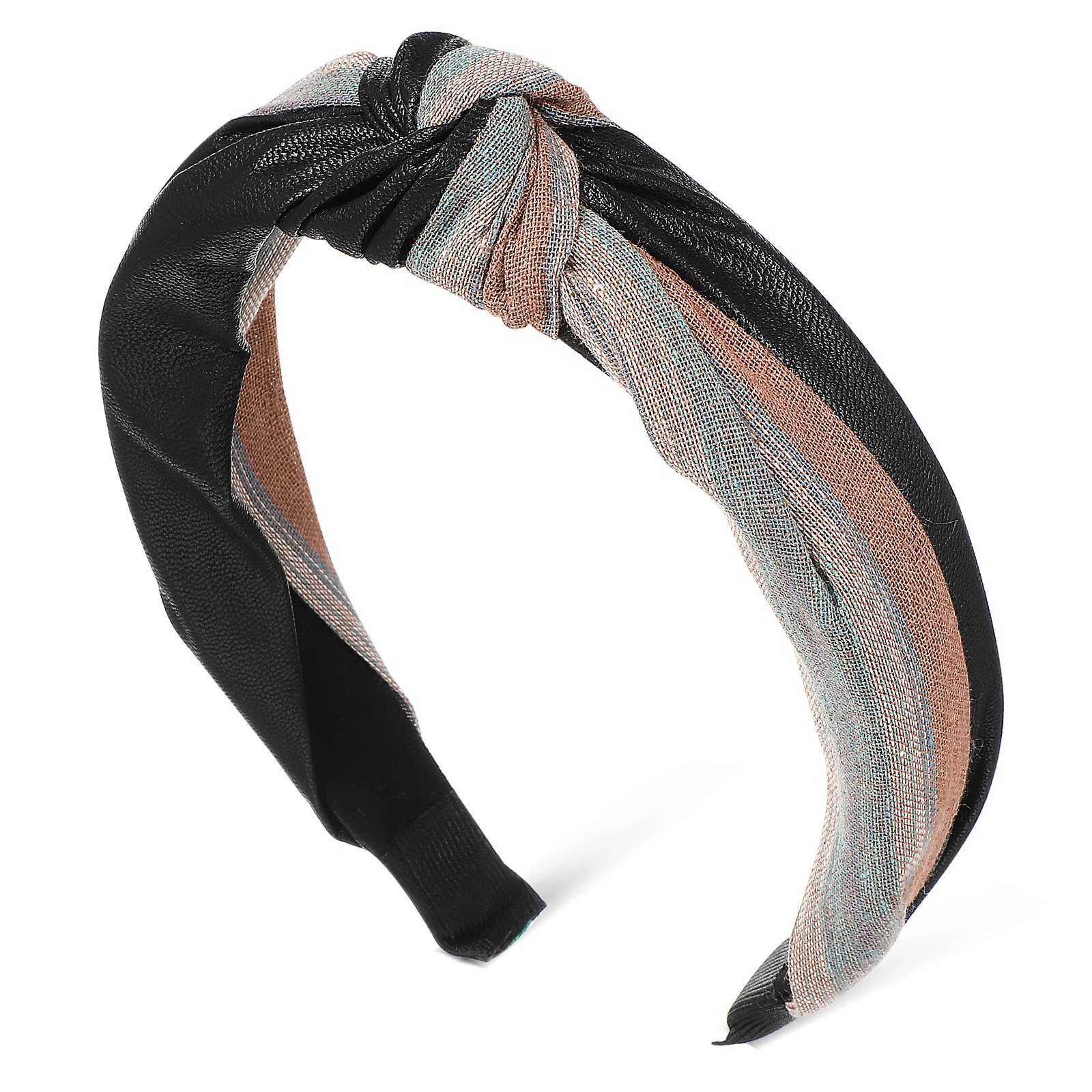 

Knotted Headband Women Wide Top Knot Hairband Nonslip Hair Band for Skincare Face Wash Headband Boho Hair Accessory