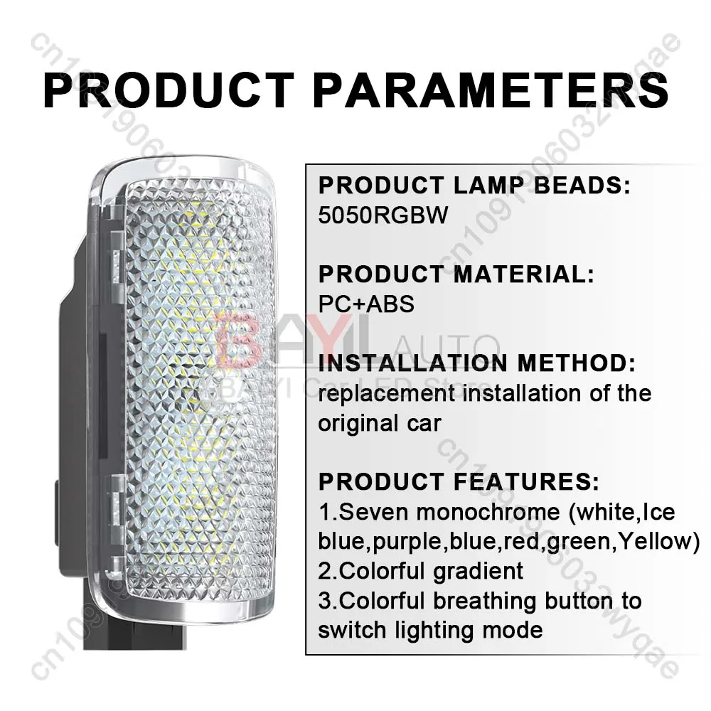 Personalizado para luz de bienvenida de puerta de coche Toyota, luz de suelo de ambiente de bienvenida dinámica con apertura de puerta de coche, iluminación de advertencia de coche