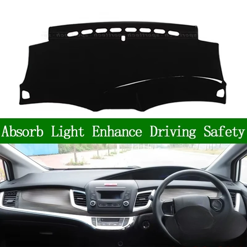 Car Dashboard Cover Pad For Honda Jade 2013–2020 Sunshade Protector Anti-UV Dash Mats Non-slip Pads Interior Accessories