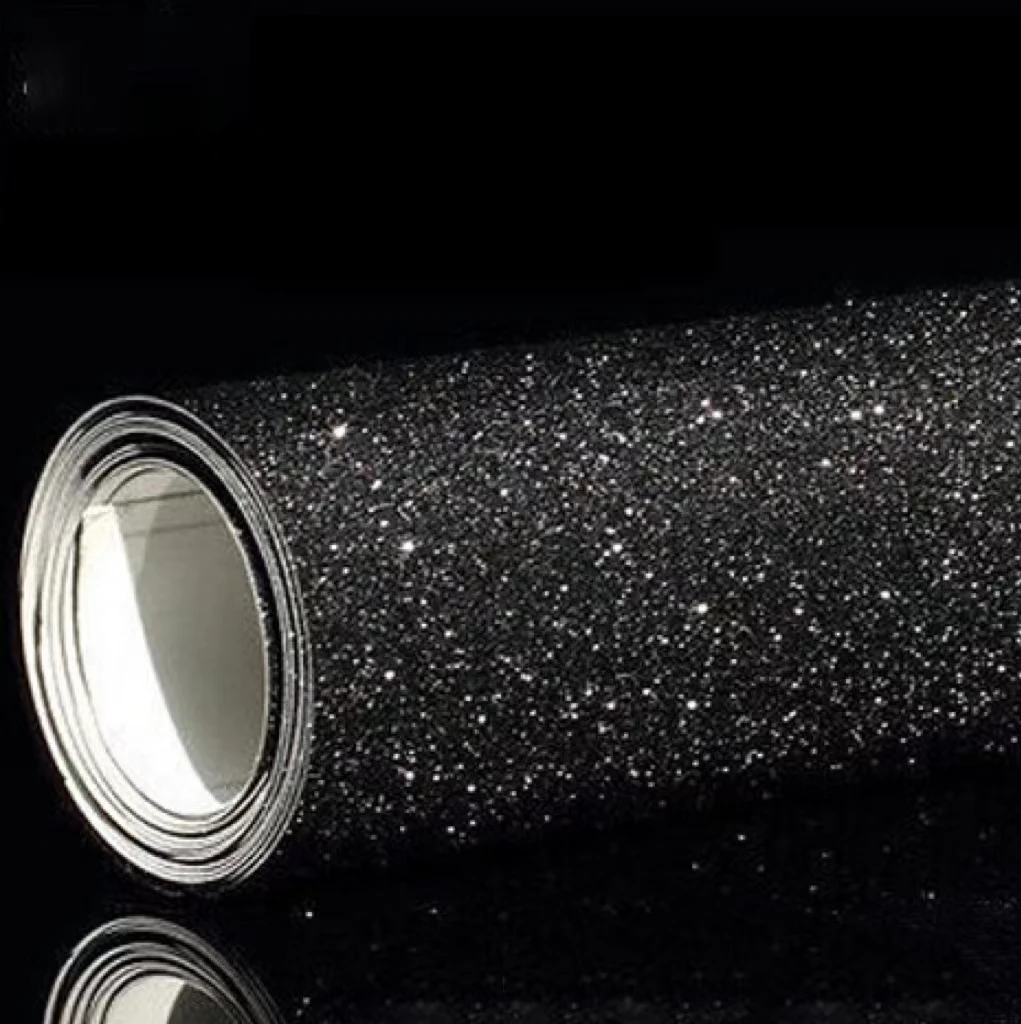 

Glitter Diamond Shiny Vinyl Films Wrap Car Sticker Auto decoration motorcycle decal White Car Styling Glitter Vinyl Film