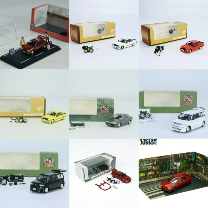 

Модель автомобиля BMC 1:64 Daihatsu Charade 1989 Lombard Rally TMCS Malaysia 2025 EX2000 Lancer Gti, литая под давлением