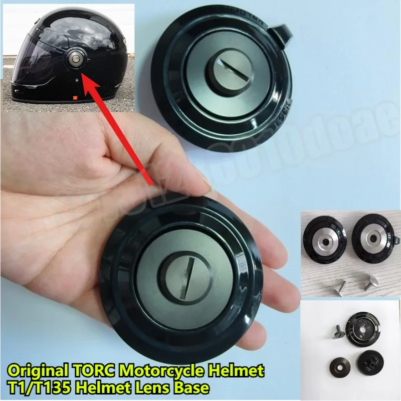 

Original TORC Motorcycle Helmet T1/T135 Helmet Lens Base Screw Motorcycle Accessories
