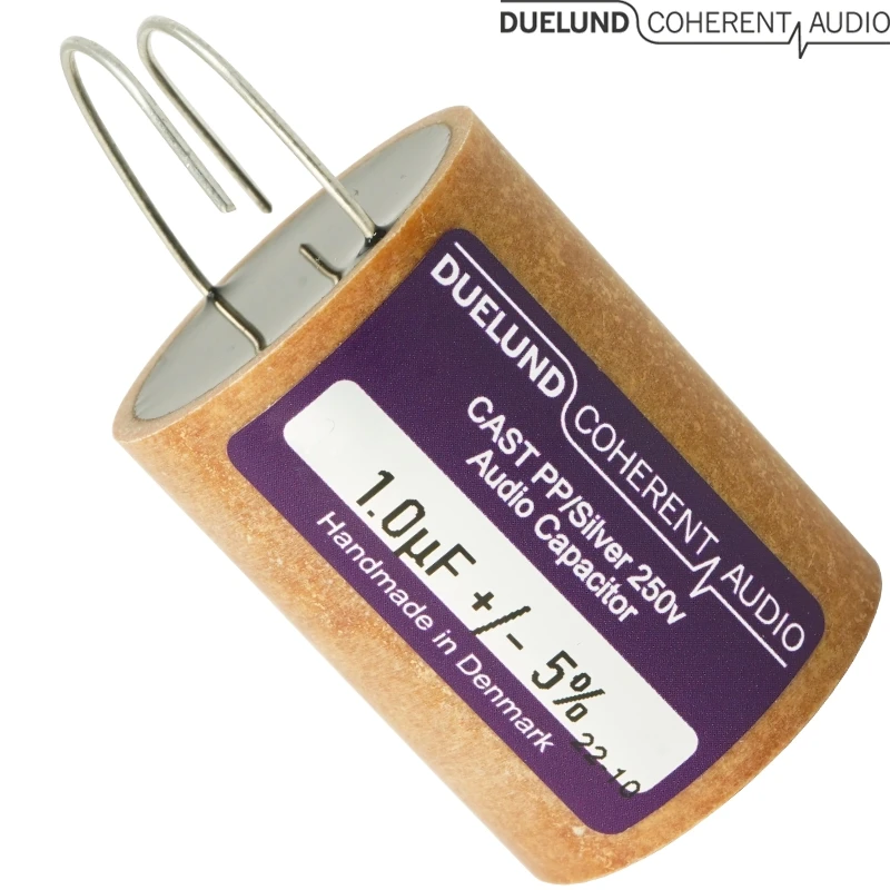 Denmark DUELUND Audio Capacitor (CAST PP) 250V 1.0uf-100uf