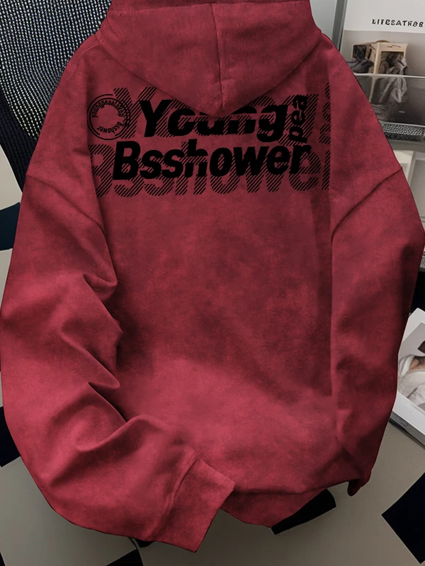 

Модная толстовка с капюшоном в стиле тай-дай, весенне-осенняя, универсальная, от известного бренда, дышащая, повседневная, стильная