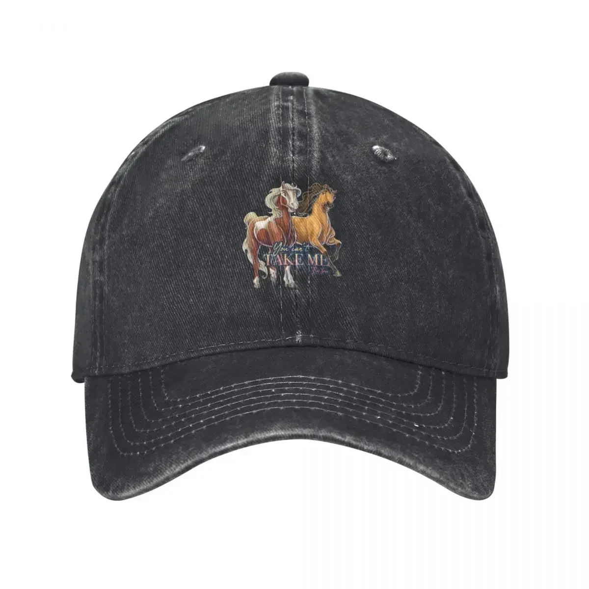 Spirit - You Can_t Take Me Baseball Cap Golf Horse Hat Luxury Brand New Hat Men Golf Wear Women's