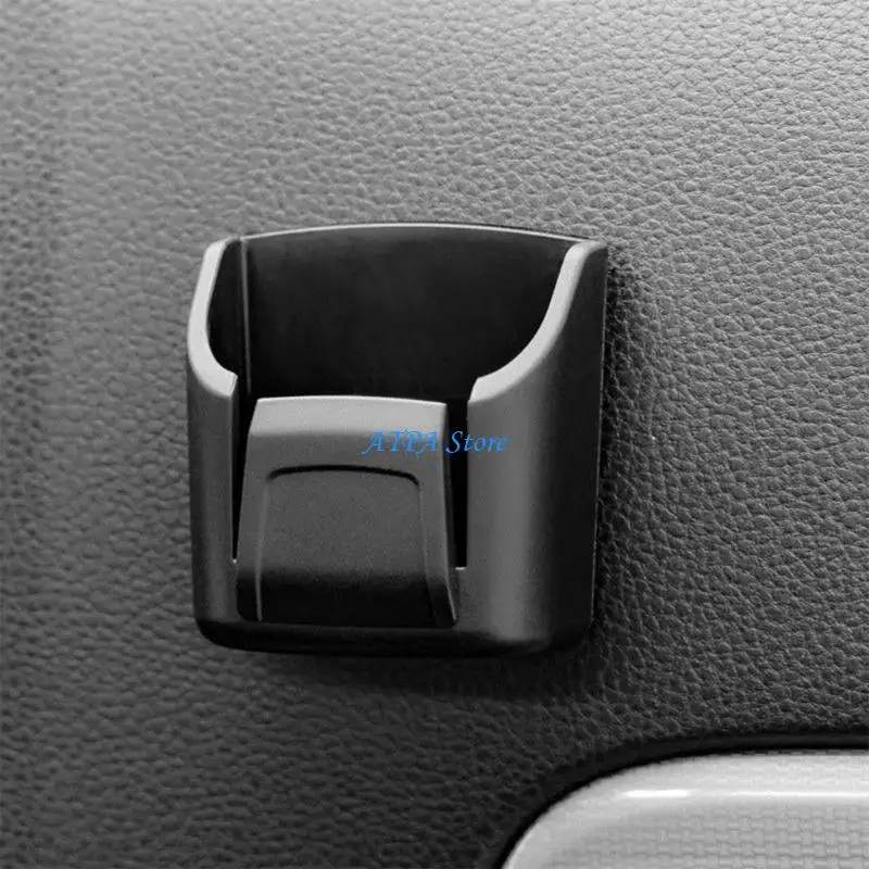 U13C Vehicle Holders Storage Box Auto Console Organizers Multiple Function Keychain Hook Card Slots for Secure Organizati