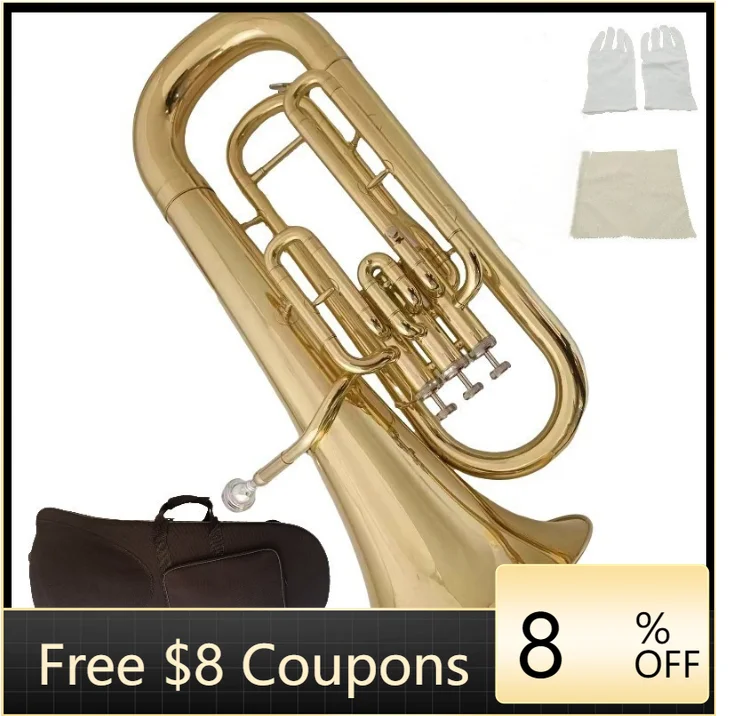 

STLF Bass Bb Key Gold Button Flexible Labor-saving Manufacturer Band Performance Hot Sale Models