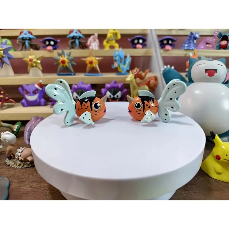 

Pokemon Figure Seaking Cartoon Fish Model Ornaments Accessories Children Toy