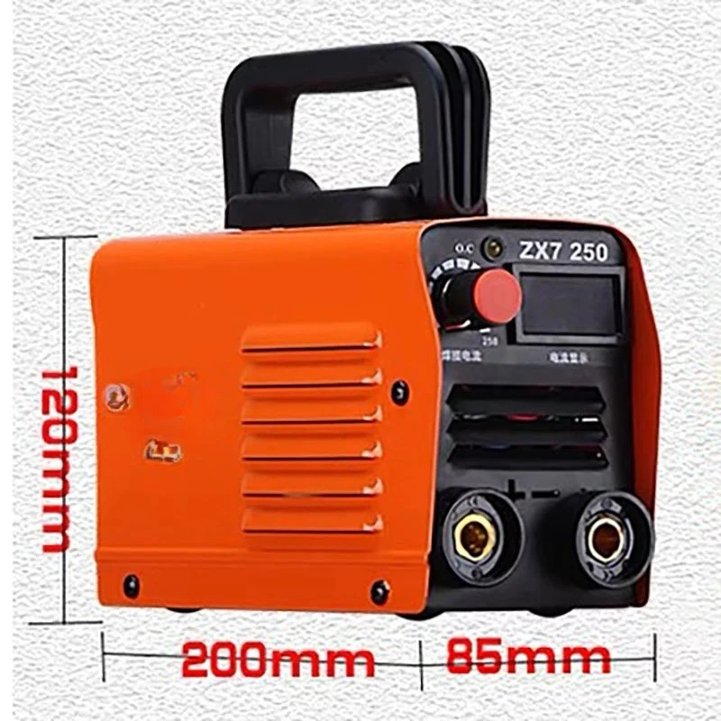 220V Inverter Arc Electric Welding Machine 20-250A IP21 IGBT  Welder Digital Display ZX7-250 6mm welding
