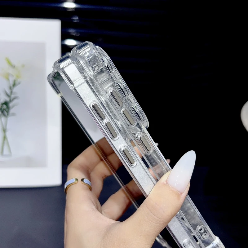 Funda magnética Magsafe antigolpes HD transparente para Samsung S26 S24 S23 S22 S21 S20 S25 Note 10 20 Ultra Plus FE 4