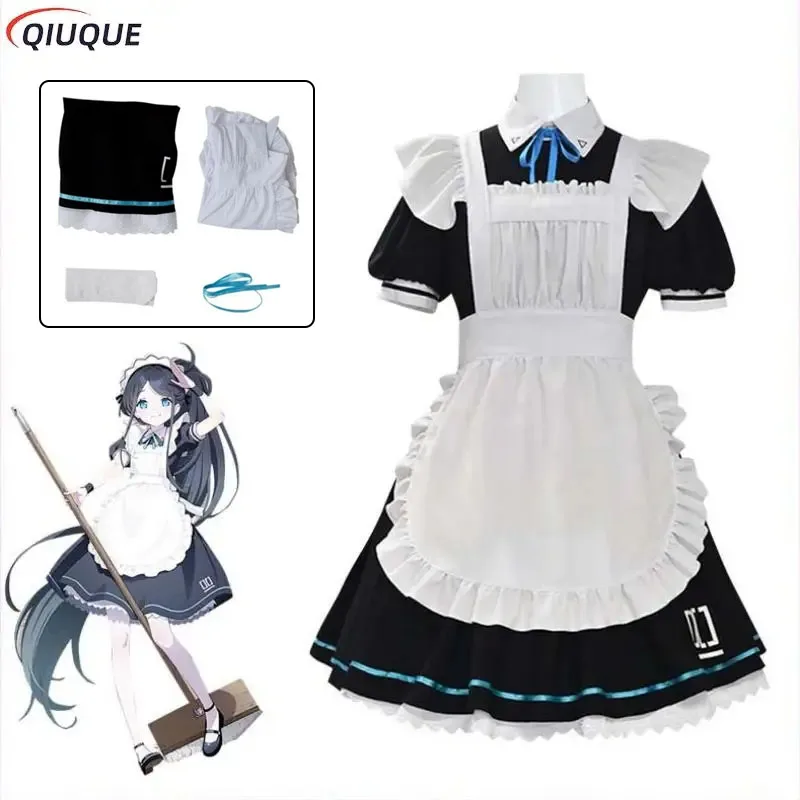 

Blue Archive Tendou Arisu Cosplay Costume Game Anime Clothing French Maid Lolita Skirt Woman Kawaii Sexy Carnival Halloween Suit