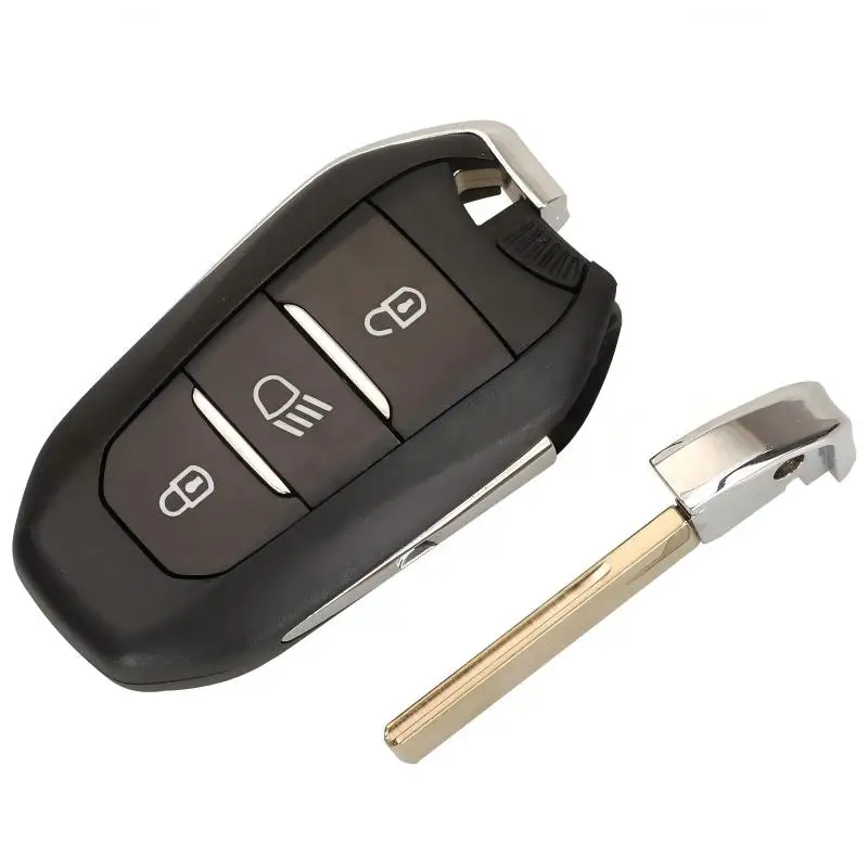 

433MHz Keyless Entry Smart Remote Car Key with ID46 4A Chip for Easy Switch and Emergency Backup