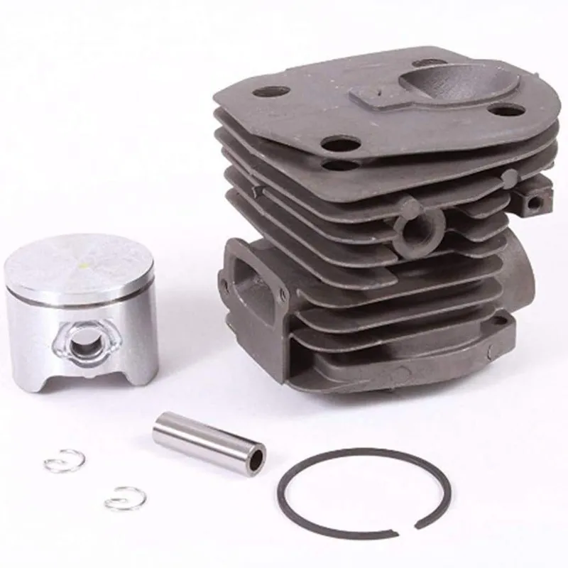 Replacement Cylinder Assembly For Husqvarna 350L Chainsaw 44mm Piston Cylinder Sleeve Engine Power Kit Garden Saw Spare Parts