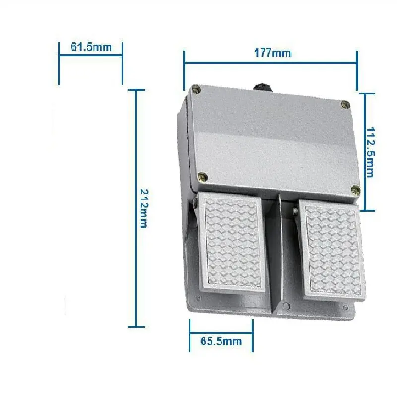 Electric Power Pedal SYF-806 Footswitch Control Switch Manufacturing Foot Pedal for Workbench Applications