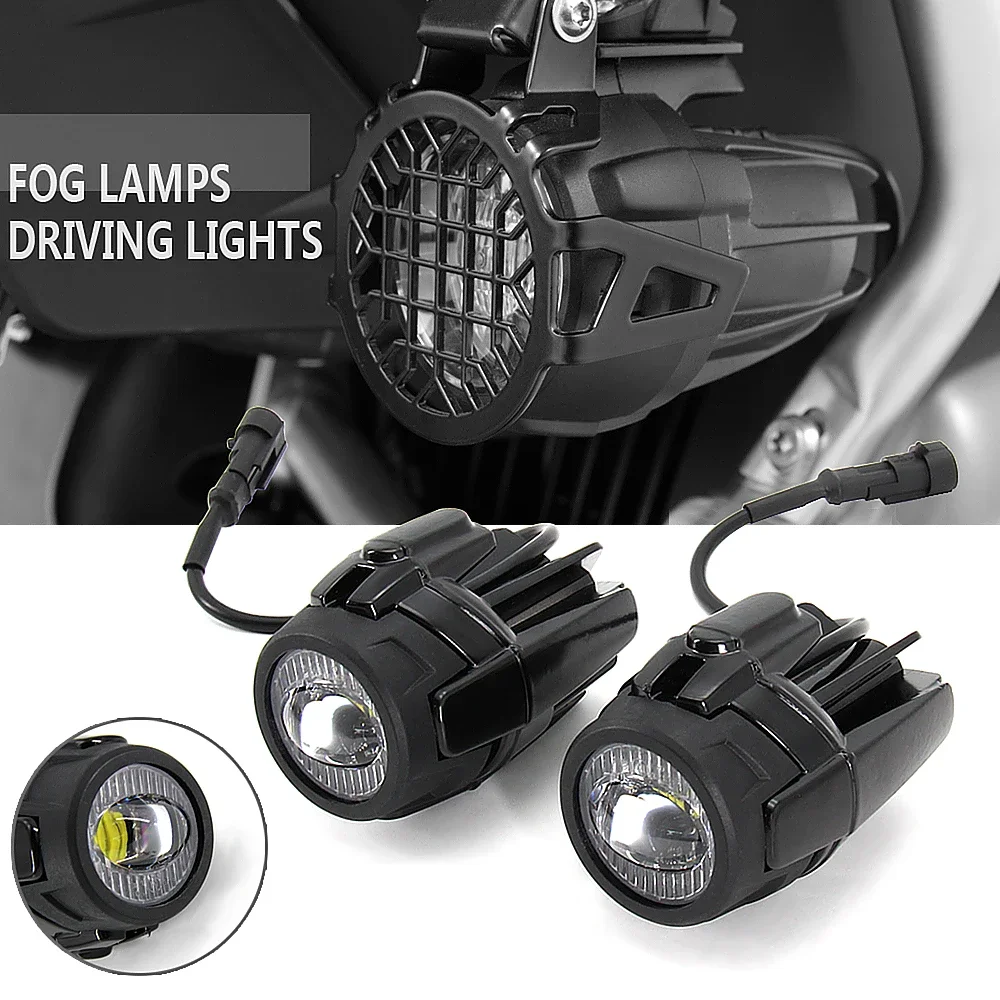 

Fog Lights Motorcycle Accessories LED Auxiliary Fog Light Driving Lamp For BMW R1200GS F800GS F700GS F650GS K1600B R1300GS ADV