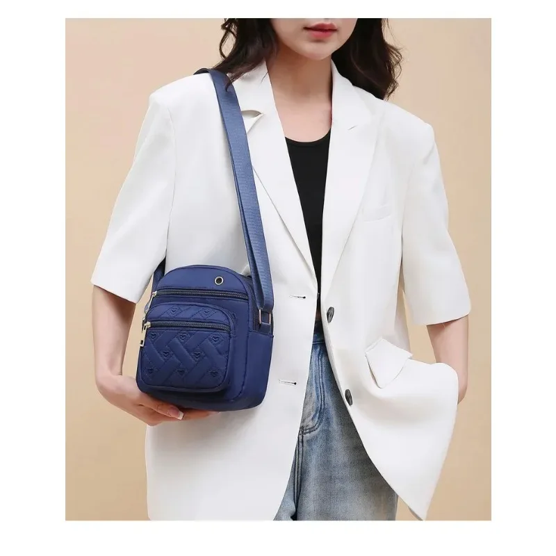 

New trendy women's small backpack, fashionable crossbody bag, single shoulder small square bag, mother's travel shoulder bag