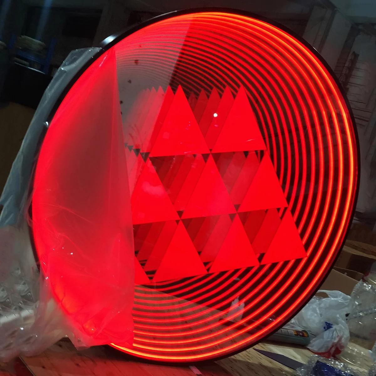 LED infinite abyss effect decorative ambient light, luminous characters, luminous signs, customizable