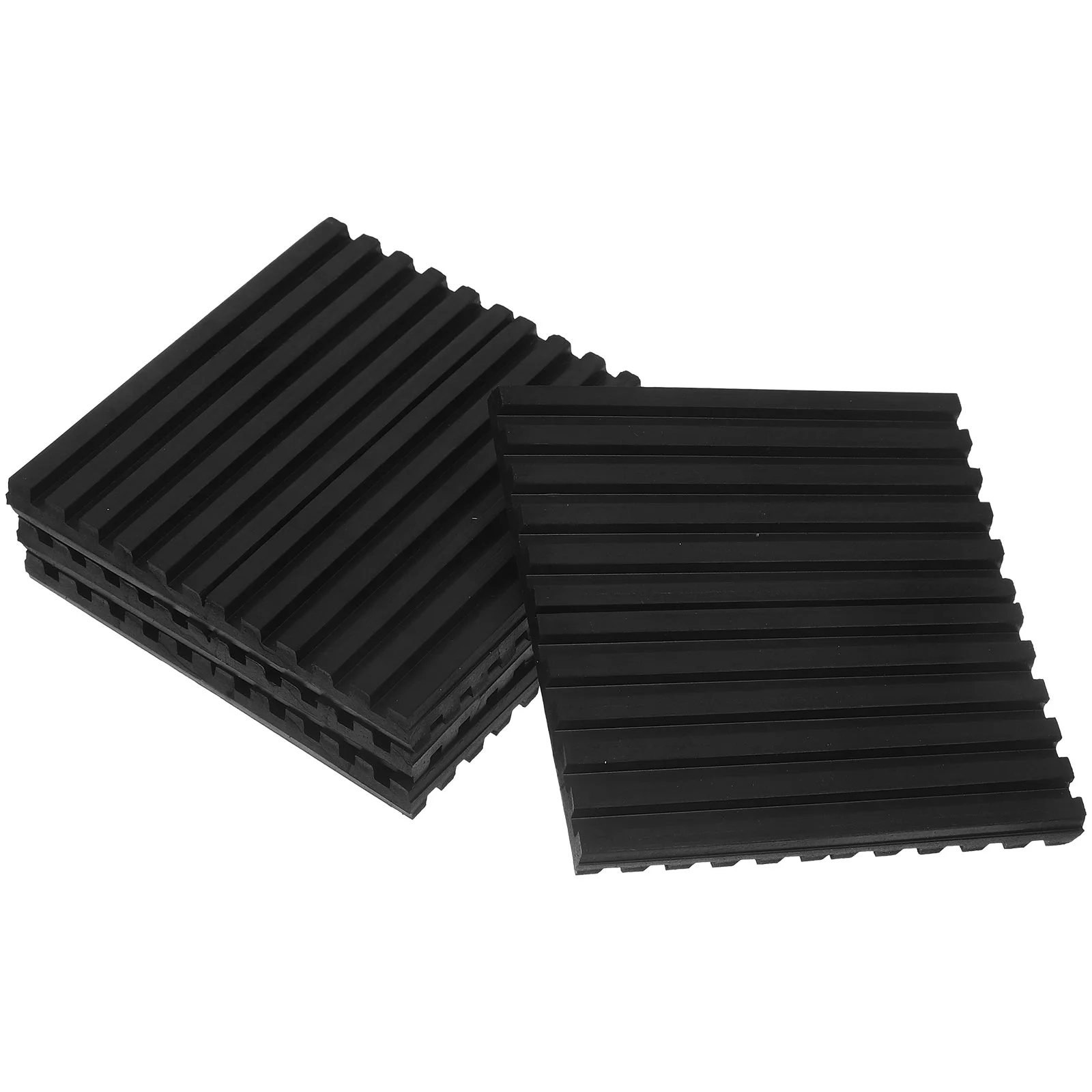 4 Pcs Rubber Shock Pad Shockproof Condenser Air Conditioner for Ac Mechanical Vibration Damping Pads Base Absorbers