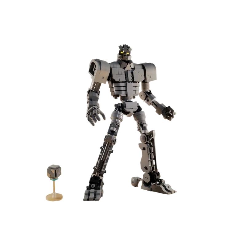 Ensemble de modèles créatifs, Prototype Robot grand esprit MOC, bloc de construction, grands kits de figurines d'action Mecha, jouets assemblés pour adultes et enfants Gi