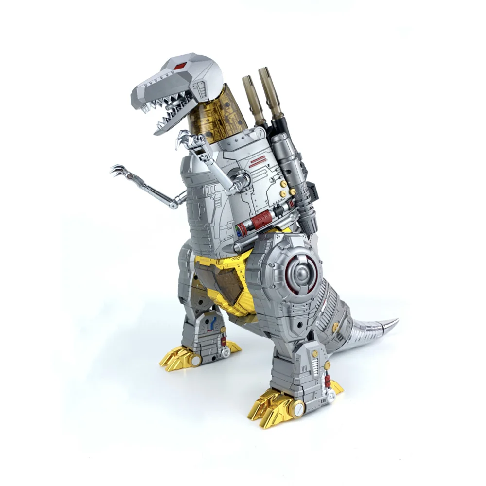 HQ-01R HQ01R gigapower GP superator grimlock รุ่น Chrome ชิ้นเอก HQ-05R ตุ๊กตาขยับแขนขาได้ถลาที่มีกล่อง