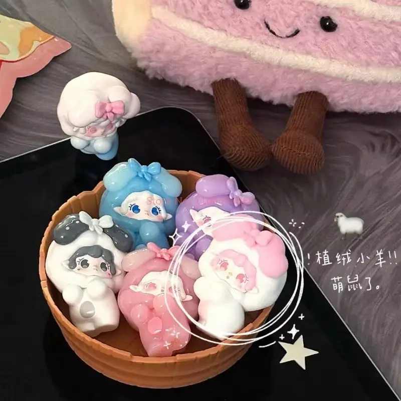 ของแท้ Yooki Candy Boom Series Kawaii Mini Blind กระเป๋าน่ารัก Mini ถั่วโต๊ะตกแต่ง Mystery กล่องของขวัญที่กําหนดเองสําหรับสาวของเล่น