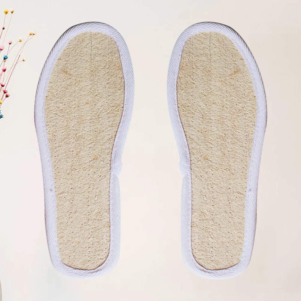 

Anti-Odor Loofah Insoles Breathable Absorbent Shoe Accessories for Men Women Size 39 Soft Comfortable Sports Insoles