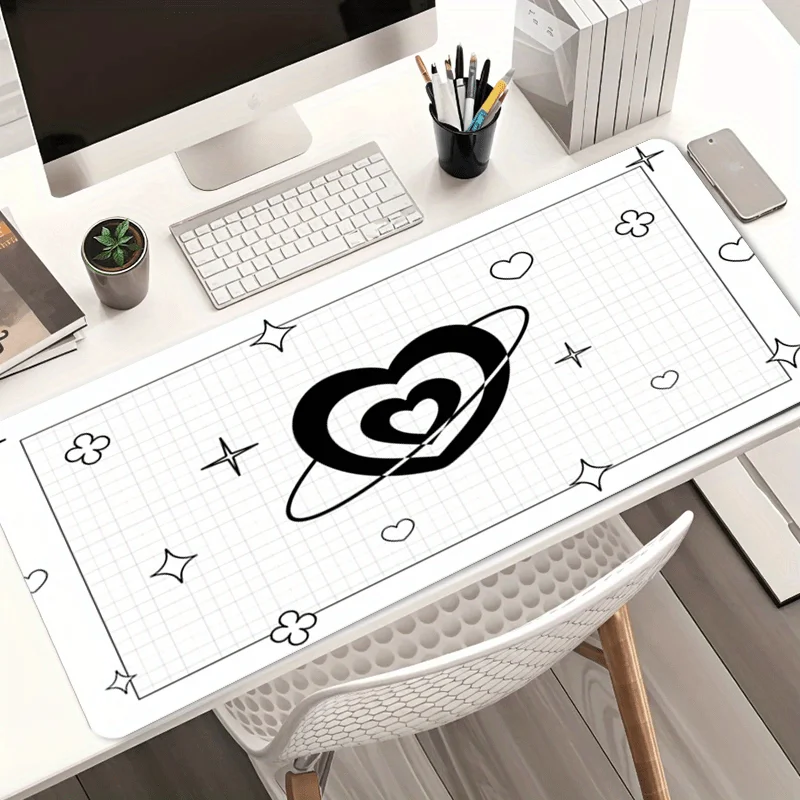 mouse-pad-com-padrao-de-coracao-estrelas-e-trevo-mouse-pads-para-jogos-mousepad-grande-minimalista-preto-com-bordas-costuradas-em-borracha-pad-para-teclado