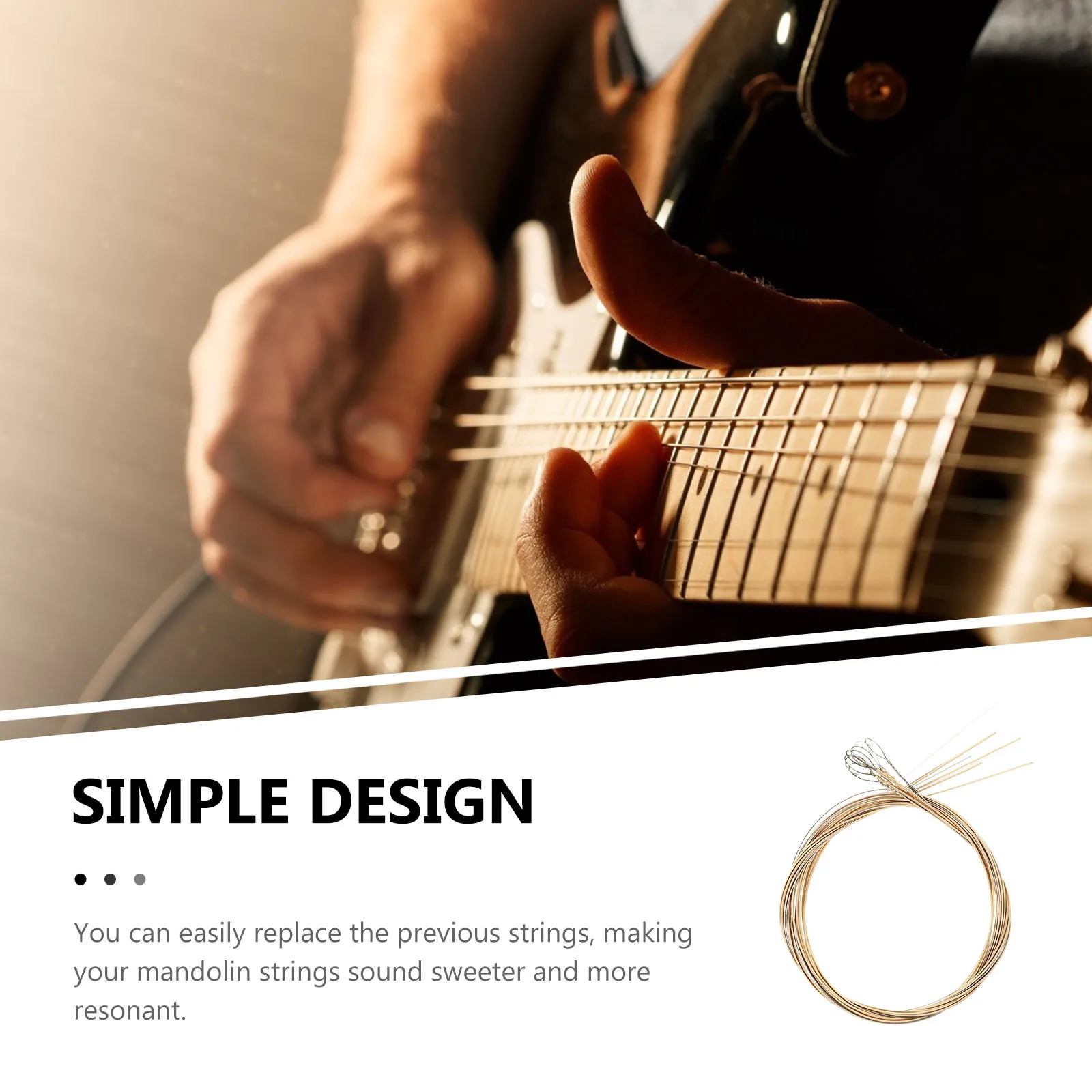 

Mandolin String String for Mandolin Professional Mandolin String Mandolin Changing String Mandolin String Kit