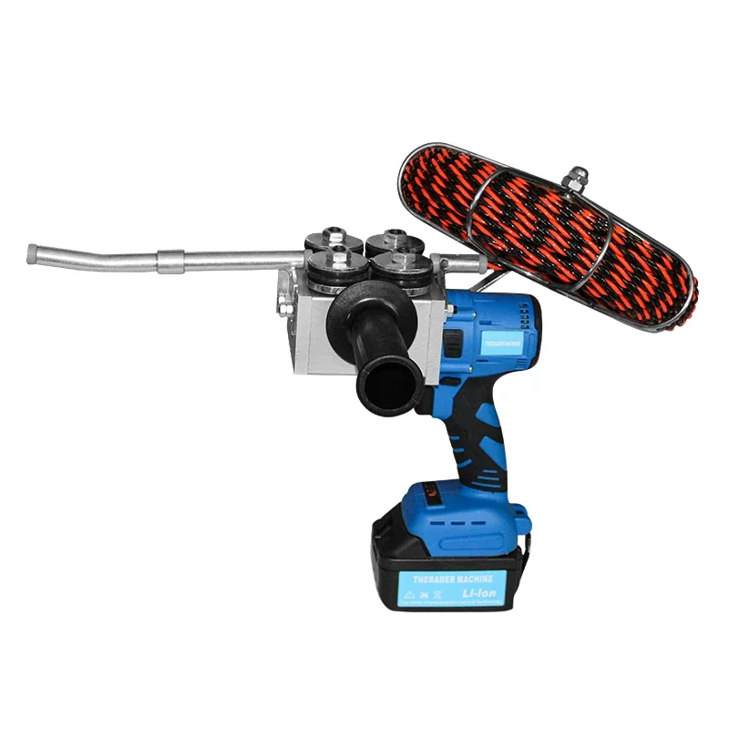 

Threading machine, special for electricians, dark tube wire threading device, automatic serial wire discharge lead device