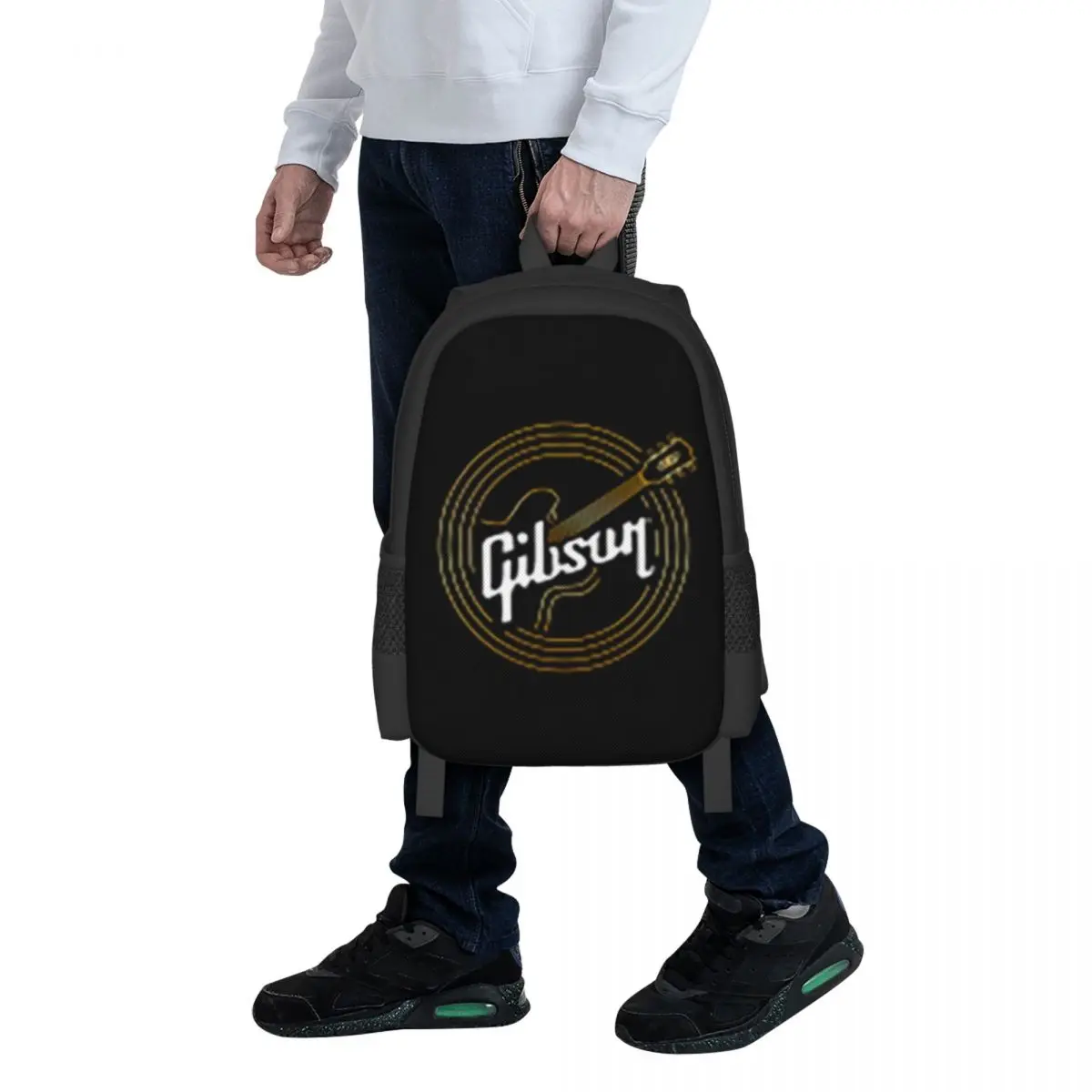 

Gibson 1894 Rock Organizer Student Backpack School Bag Hiking Travel Daypack for Boys Girls Fashion Bookbag Shoulder Bags