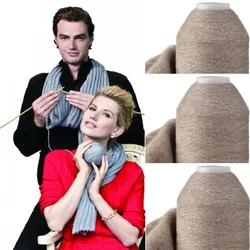Pure Cashmere Wool Yarn, Medium Thick Knitting, Sweater Scarf, Crochet Threads, Handmade DIY Crafts, 2x50g = 100g