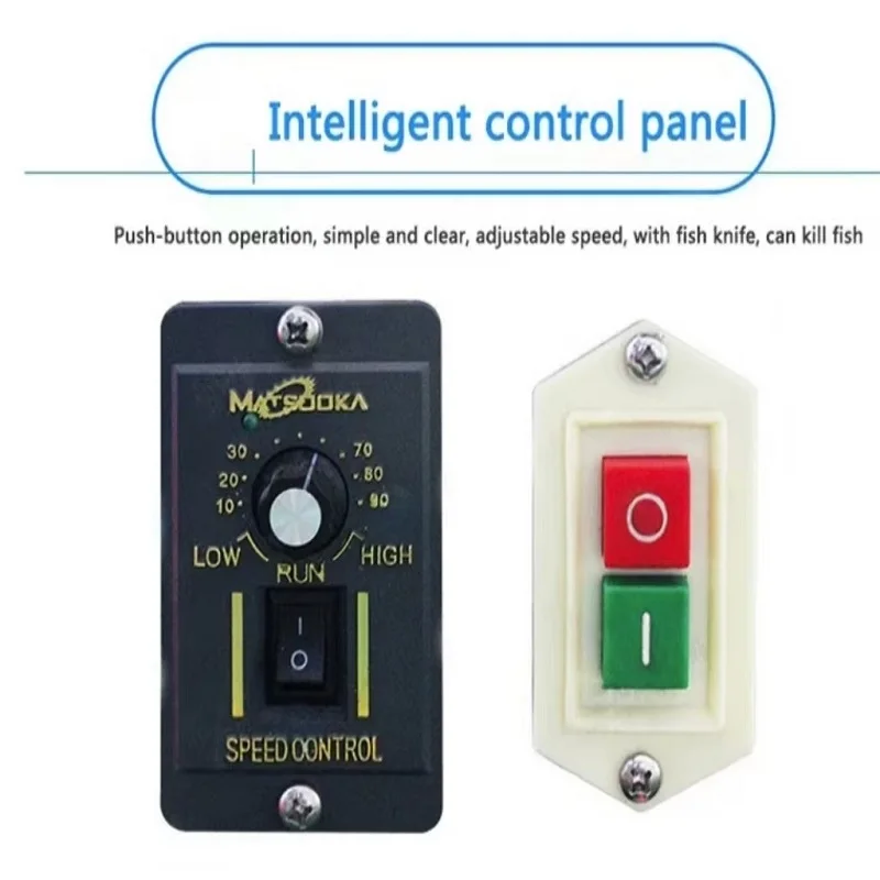 Máquina comercial de abertura traseira de peixe de alta velocidade, máquina automática de matar peixes, máquina de limpeza de peixes